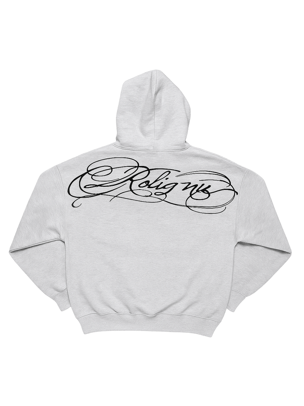 ROLIG NU GRÅ HOODIE