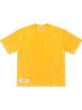 ROLIG NU EMBROIDERY YELLOW T-SHIRT